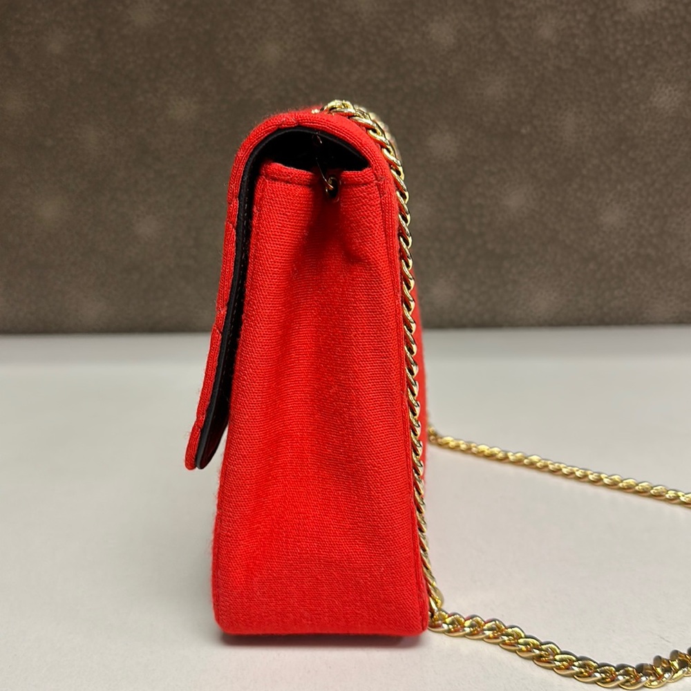 🔥🔥🔥Authentic Chanel Red Classic Flap Bag - Picture 6 of 15